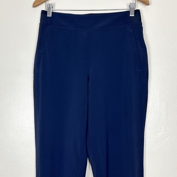 ATHLETA Brooklyn Heights Jogger Pant 8 ( M ) Dark Navy #533443 Lightweight EUC - Picture 3 of 14